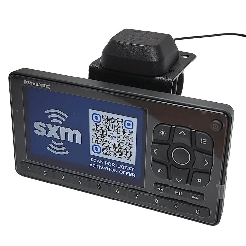 Roady BT SiriusXM Motorcycle Installation Kit with RAM Mount Adapter