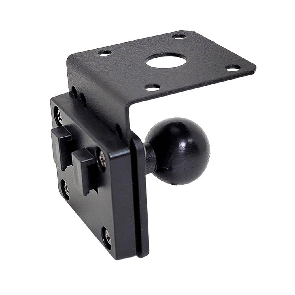 L bracket with RAM Mount