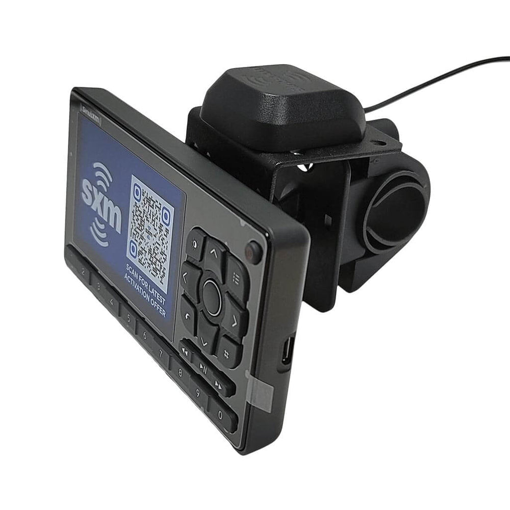 Roady BT SiriusXM Motorcycle Installation Kit with RAM Mount Adapter