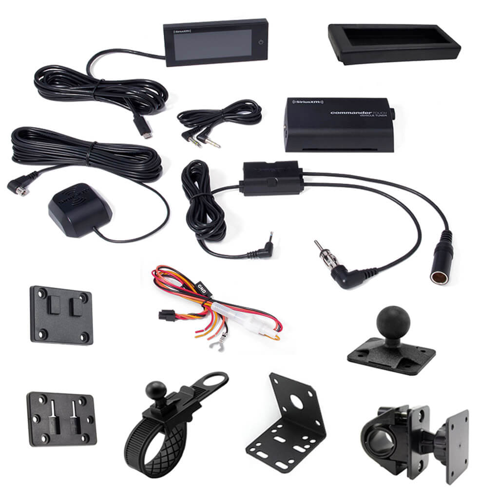 SiriusXM Commander Touch Motorcycle Bundle with RAM Mounting System