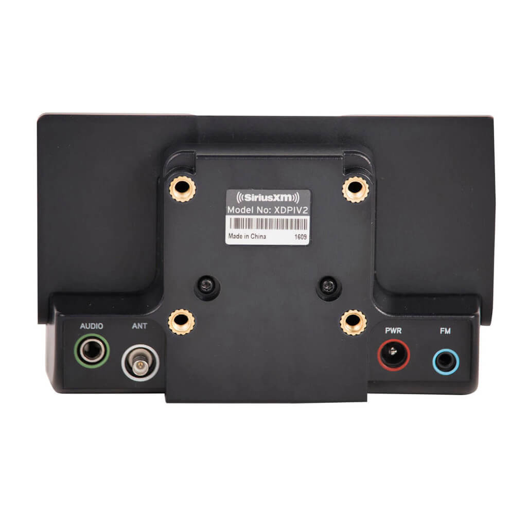 Back of XDPIV2 vehicle dock
